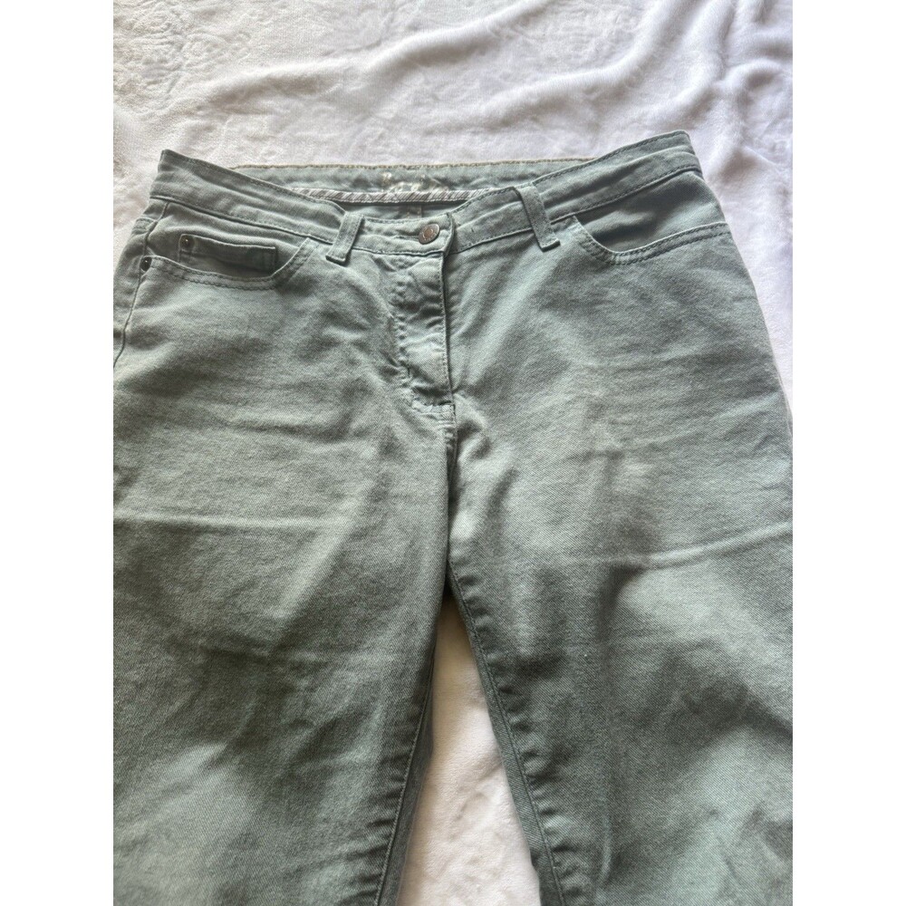 Boden Cambridge Ankle Skimmer Size 8R Women's Green Stretch